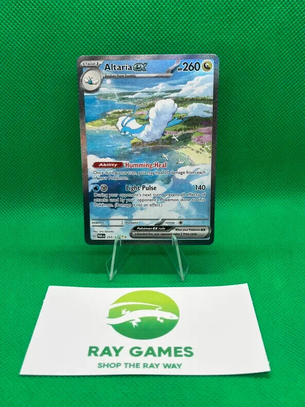 Pokémon TCG Altaria ex 253/182 Paradox Rift Holo Special Illustration Rare NM