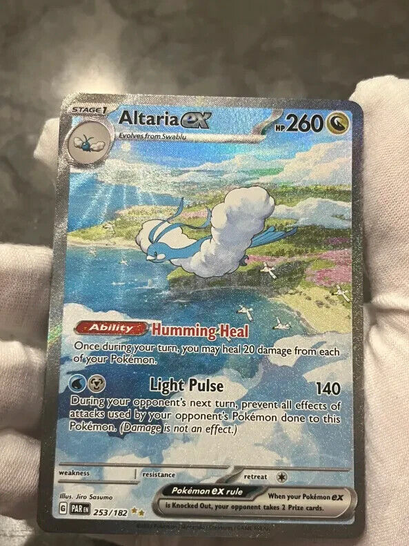 Pokémon TCG Altaria ex 253/182 Paradox Rift Holo Special Illustration Rare NM