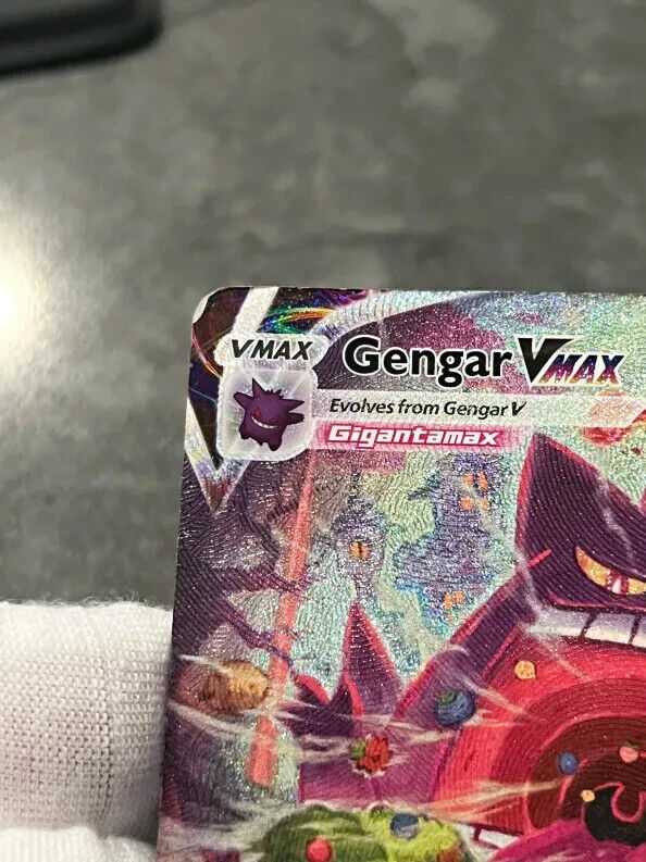 Pokémon TCG Gengar VMAX 271/264 Fusion Strike Holo Alt Art Secret Rare DMG