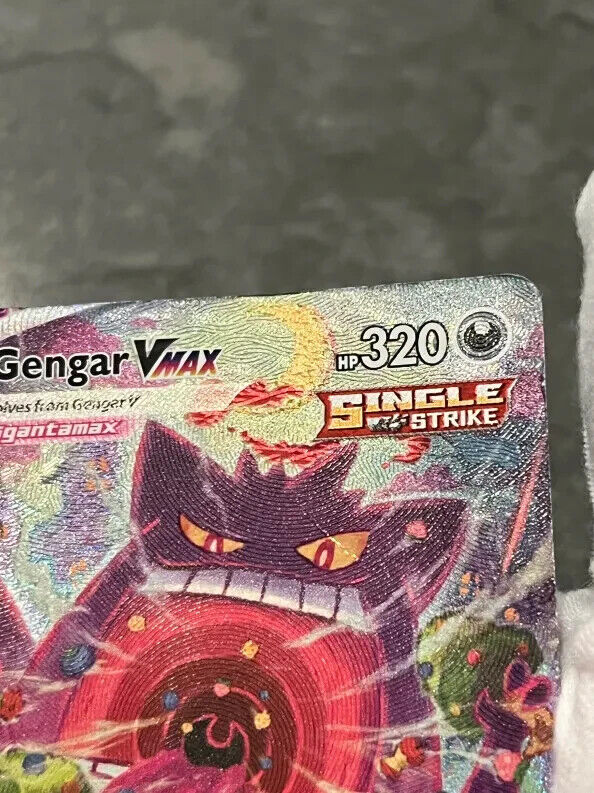 Pokémon TCG Gengar VMAX 271/264 Fusion Strike Holo Alt Art Secret Rare DMG