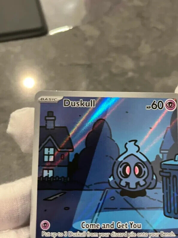 Pokémon TCG Duskull 068/064 Shrouded Fable Holo Illustration Rare LP+