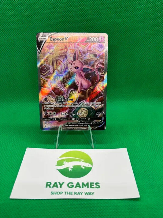 Pokémon TCG Espeon V 180/203 Evolving Skies Alt Art Holo Ultra Rare LP+