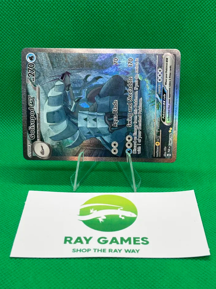 Pokémon TCG Golisopod 246/182 Paradox Rift Special Illustration Rare NM-