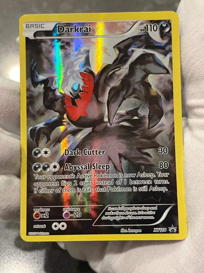 Pokémon TCG Darkrai XY114 Generations Black Star Promo Holo Full Art LP-